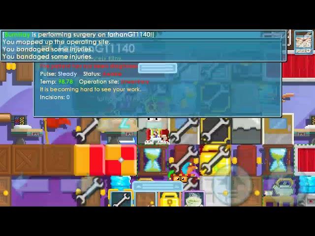 Surgery growtopia-Serious trauma with a punctured lung