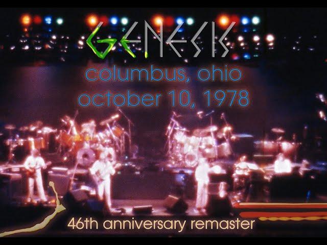 Genesis: Columbus, Ohio Live October 10, 1978 8mm - 46th Anniversary Remaster (2K)