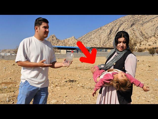 Maryam Cleaning the House and Bathing Her Children  | Family Moments in Nomadic Life