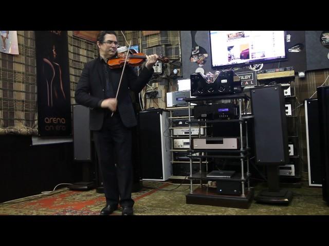 Andrey Chistyakov violin @Tannoy Gold Monitor 15 custom @ Viva Solista @ Viva Numerico