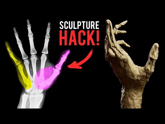 Simplifying Hand Sculptures