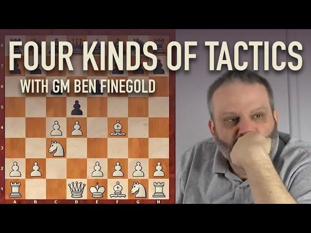 Four Kinds of Tactics with GM Ben Finegold