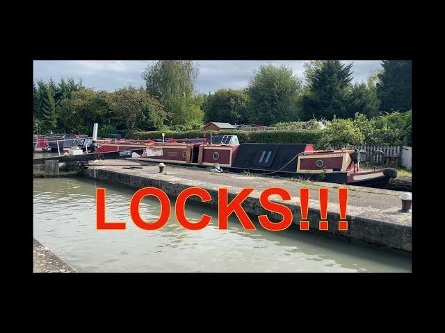 Long Itchington & Stockton Locks Homeward Bound 2 Narrowboat Precious Jet Cruising the Cut / Canal