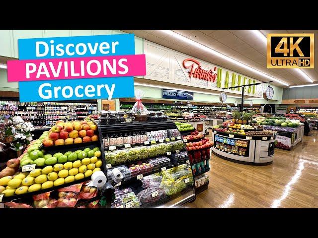  Discover PAVILIONS Grocery Store in Orange County, California, USA [4K Video]