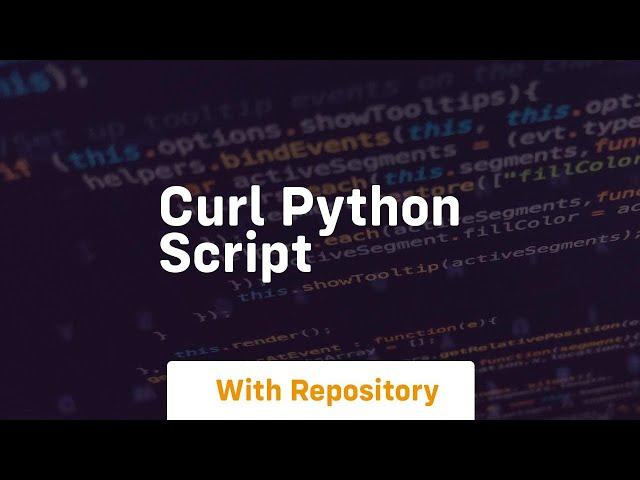 curl python script