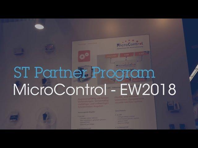 ST at Embedded World 2018 with ST Partner MicroControl