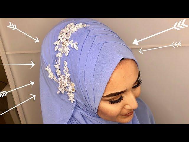 Occasional Criss Cross Hijab Style I Laced I Türban I Mezuniyet I Wedding I Nisan I Kina I Dügün