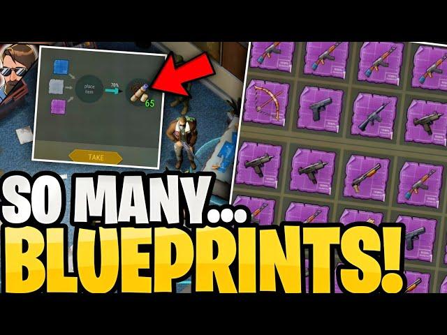 EXCHANGE ALL VERY RARE BLUEPRINTS! (AMAZING..) BUNKER ALFA IN LDOE | Last Day on Earth: Survival