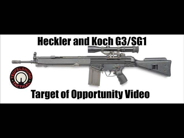 Heckler and Koch G3:SG1 Target of Opportunity Video