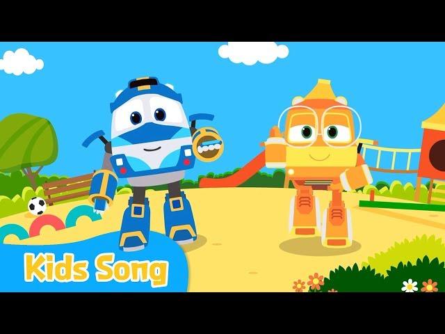 Hokey Pokey | Kids songs | LittleTooni songs with Robot Trains