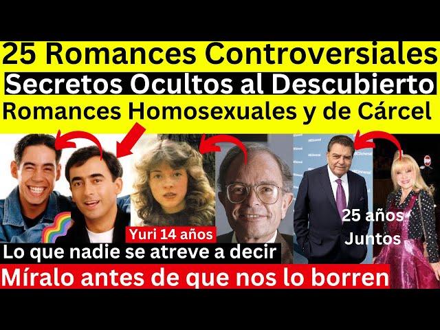 Romances Controversiales Entre Famosos que Fueron Ocultos | Secretos al Descubierto