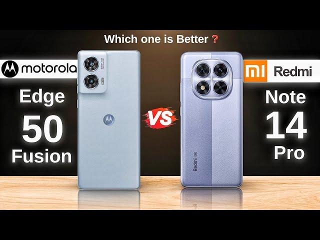 Motorola Edge 50 Fusion vs Redmi Note 14 Pro : Full ComparisonWhich One Is Better?