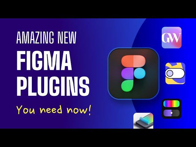 Amazing New Figma Plugins You Need Now! | Design Essentials