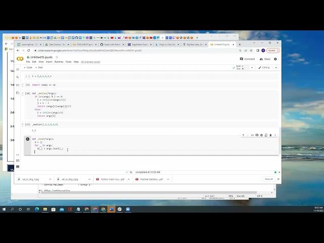 Write a custom function in python to calculate mode of series of numbers.