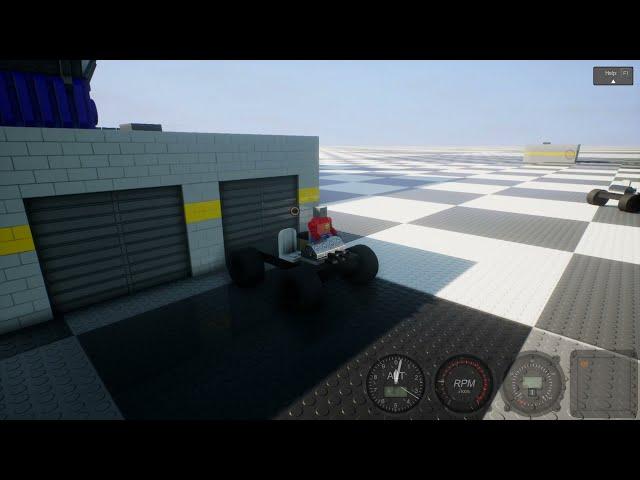 Как сделать машину в Brick Rigs.