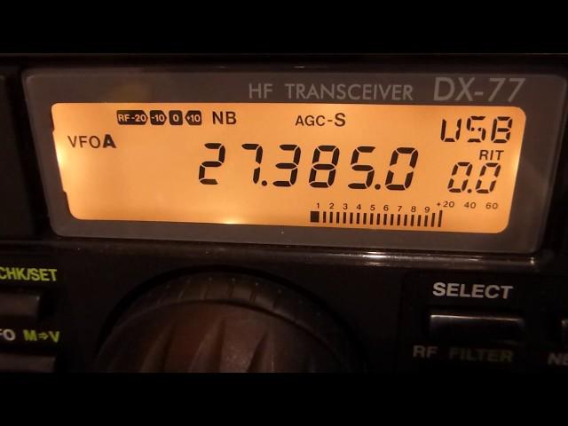 Alinco DX 77 SSB Problem