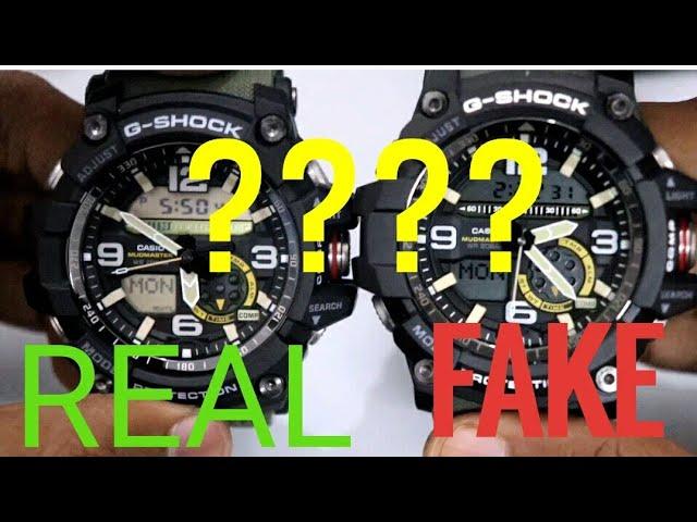 CASIO G-SHOCK FAKE VS REAL COMPARISON | HOW TO IDENTIFY THE DIFFERENCE