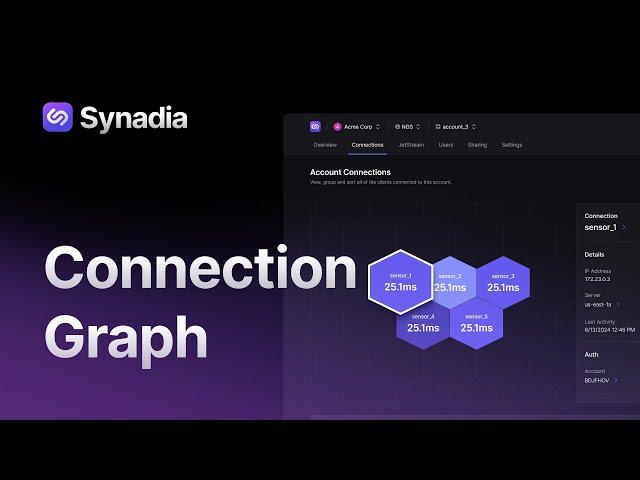 The Connection Graph | Synadia Cloud Walkthrough