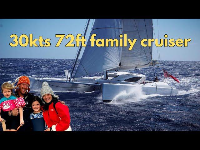 ULTIMATE PERFORMANCE CATAMARAN? - 72ft 30kts Family cruising cat