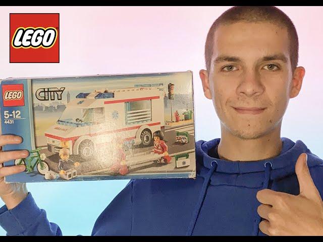 Обзор + Сборка Лего 4431 Скорая помощь Lego City 4431 Ambulance build + review