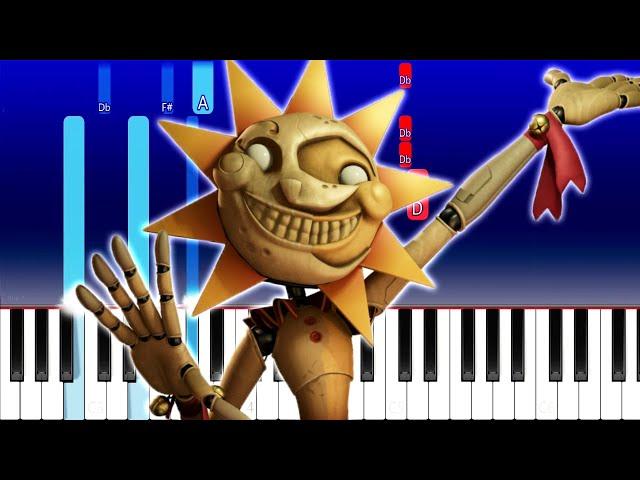 Daycare Theme - FNAF Security Breach (Piano Tutorial)