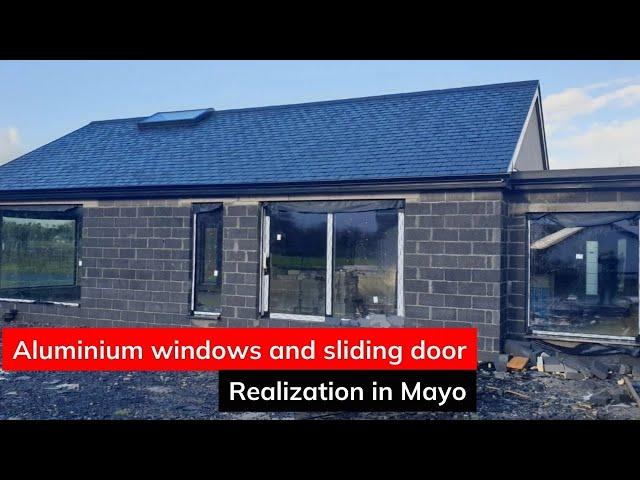 Aluminium windows ALUPROF MB-86 SI and sliding doors MB-77HS, Lift & slide system in Mayo | Ireland