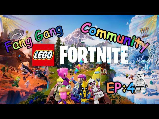 Just Can't Get Enough!!  / Let's Play LEGO FORTNITE!!  /Fang Gang Community Stream / EP:4