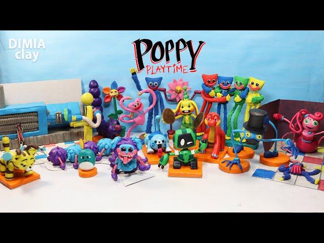 All Poppy Playtime chapter 1 and chapter 2 with Clay | Dimia clay Collection