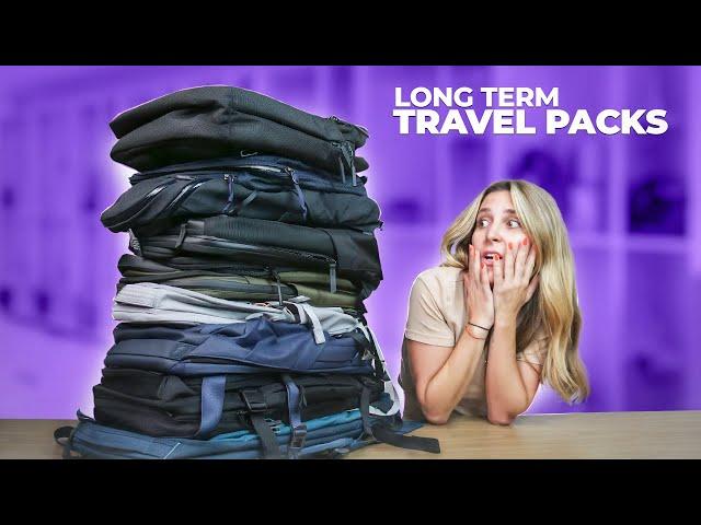 7 AMAZING Long Term Travel Packs for Women(#1 and #5 are my go to!)