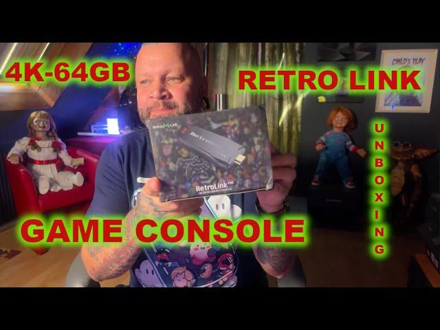 RETRO LINK - 4K 64GB GAME CONSOLE - Unboxing + Test