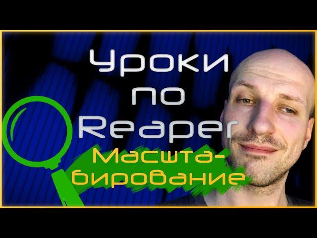 Навигация в Reaper - Масштабирование (2020)