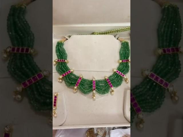 Jadau kundan agate jokerset #bulkbuy #bulkbuy #earrings #onlineshopping #invisible