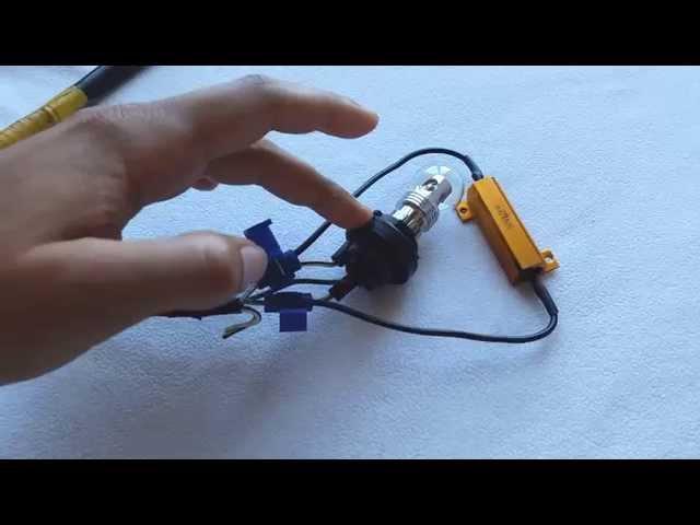 DIY - How to Install LED Blinker / Turn Signal Resistors  - Enlight Tutorial