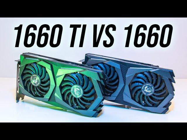 Nvidia GTX 1660 Ti vs 1660 - 16 Games Tested!