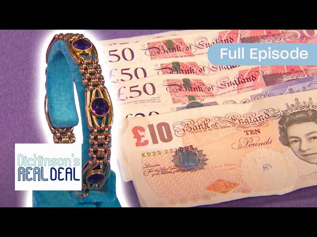 Magnificent Amethyst and Gold Bracelet | Dickinson's Real Deal | S12 E80