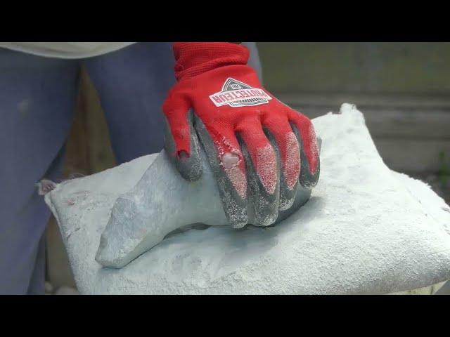 How to carve a bear from soapstone - part1