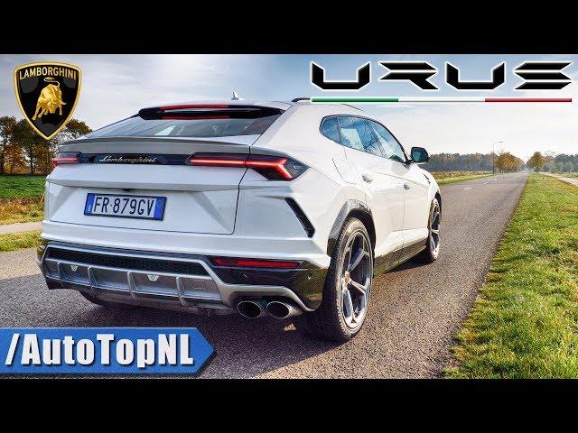 LAMBORGHINI URUS | PURE! SOUND | EXHAUST REVS ONBOARD & FLYBY by AutoTopNL