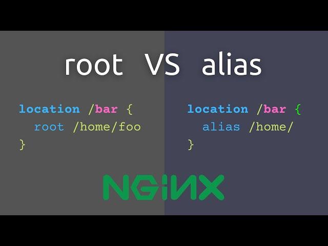 Nginx alias vs root... what's the difference?