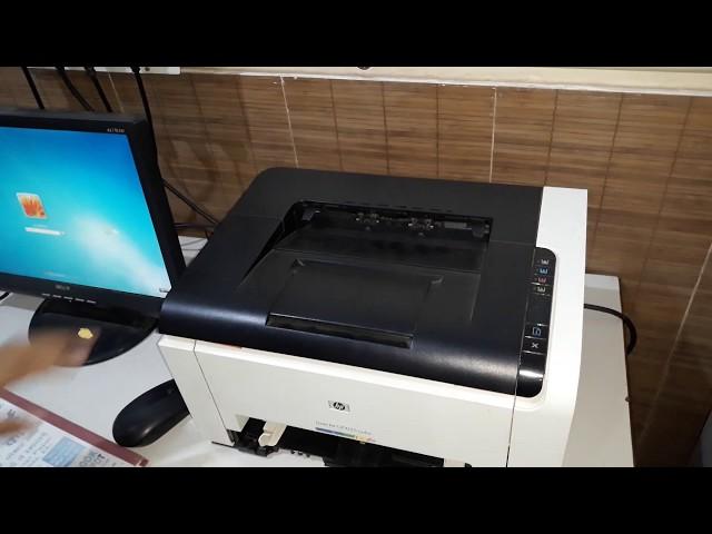 HP LaserJet CP1025 Printer Install Software || Toner Change || Install Driver || All Connection.