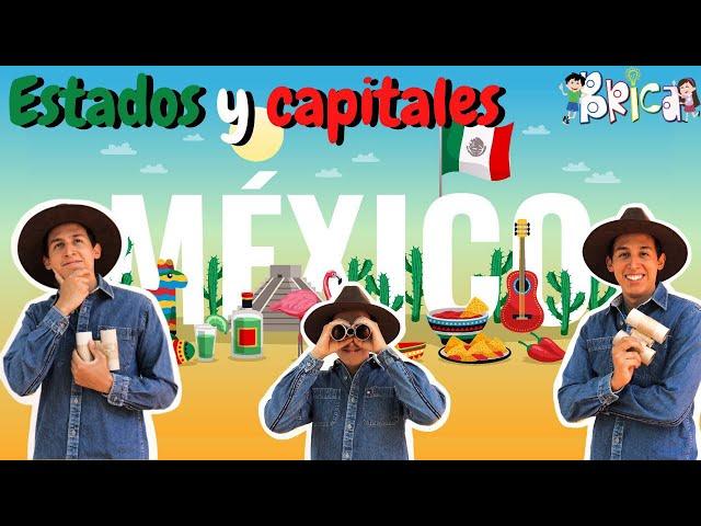 Aprende los estados y capitales de México (1° PARTE) ‍