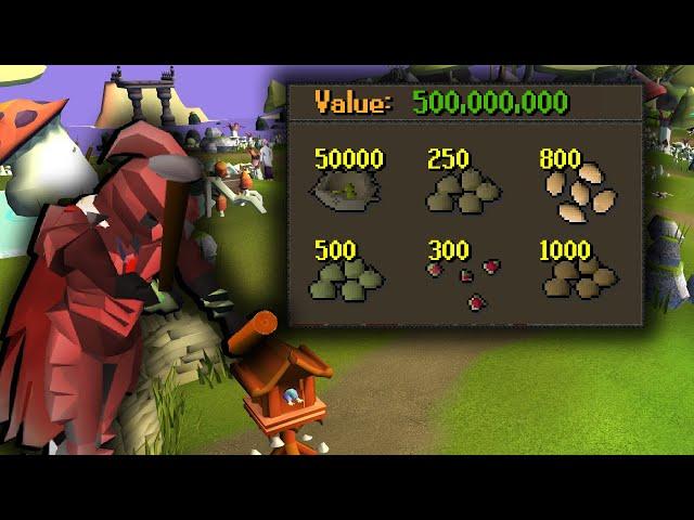 RANK 3 HCIM OPENING 50,000 BIRDNESTS FOR HERBLORE