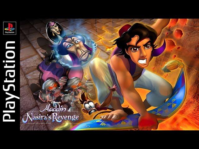 Disney's Aladdin in Nasira's Revenge 100% Full Game | Longplay Ps1