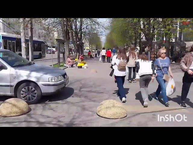 Moldova.Кишинёв, весенняя Рышкановка.6.04.24