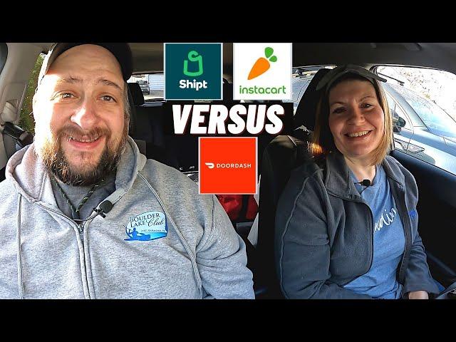 Is Instacart & Shipt More Profitable Than Doordash? | Multi-App Ride-Along Vlog