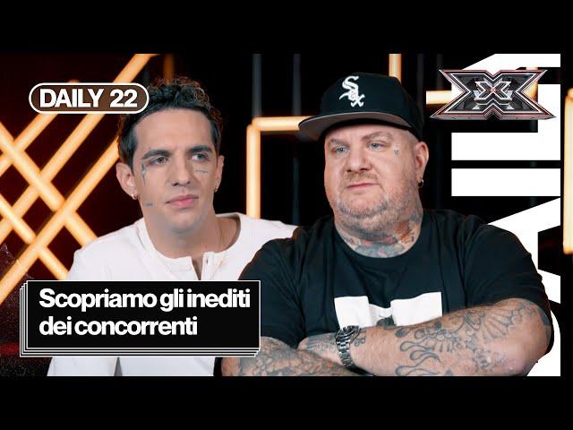 Assegnazioni e inediti dei concorrenti di Achille Lauro e Jake La Furia | Daily 22 X FACTOR 2024