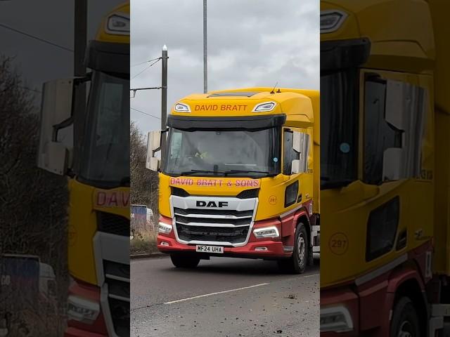 David Bratt DAF XD #truck at Trafford Park #shortvideo #shorts #youtubeshorts