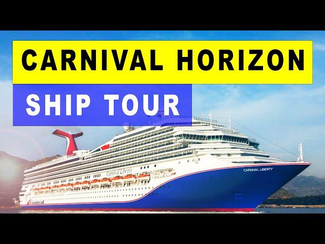 Carnival Horizon Ship Tour  