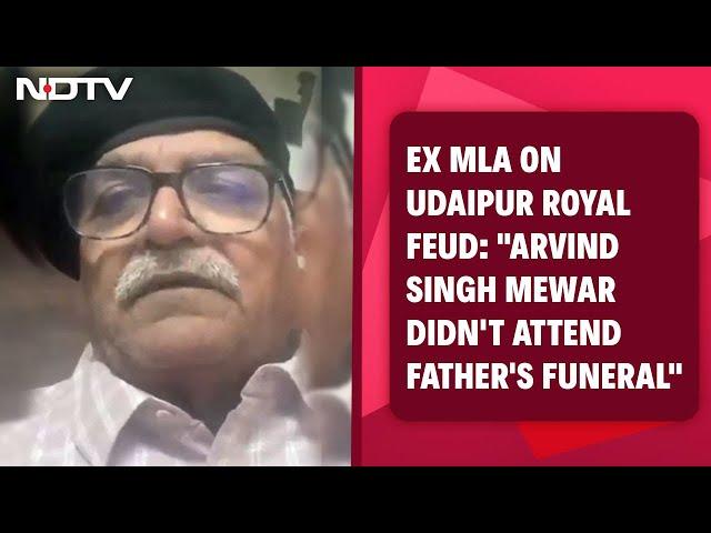 Udaipur Family | Ex MLA On Udaipur Royal Feud: "Arvind Singh Mewar Didn't Attend Father's Funeral"