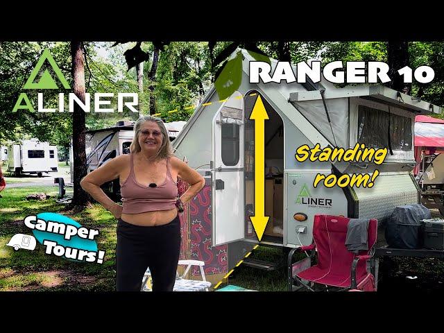 Aliner Ranger 10 - Solo Camping Across the Country - Camper Tours!