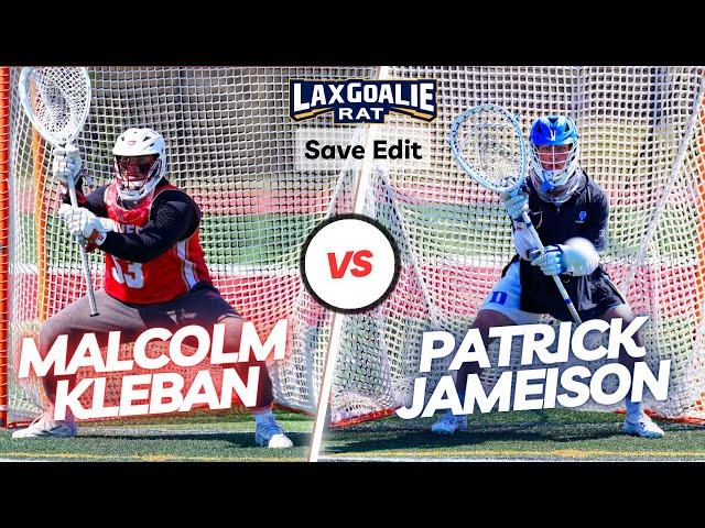 Freshman shines! Patrick Jameison (Duke) vs. Malcolm Kleban (Denver) - Lacrosse Goalie Save Edit